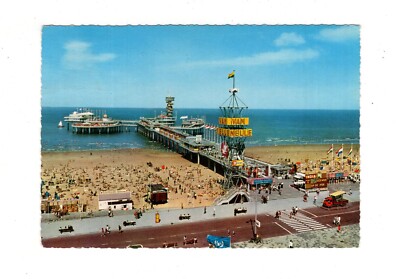AK Ansichtskarte Scheveningen / Boulevard mit Pier / Niederlande
