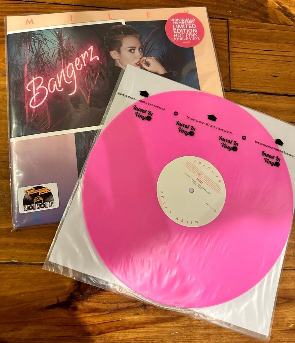 Miley Cyrus Bangerz 2017 RSD Limited Hot Pink Vinyl LP Numbered | eBay