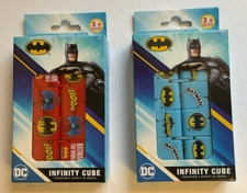 DC Comics Batman Infinity Cube RED Or BLUE Pick ONE New In Pkg WB Fidget Toy