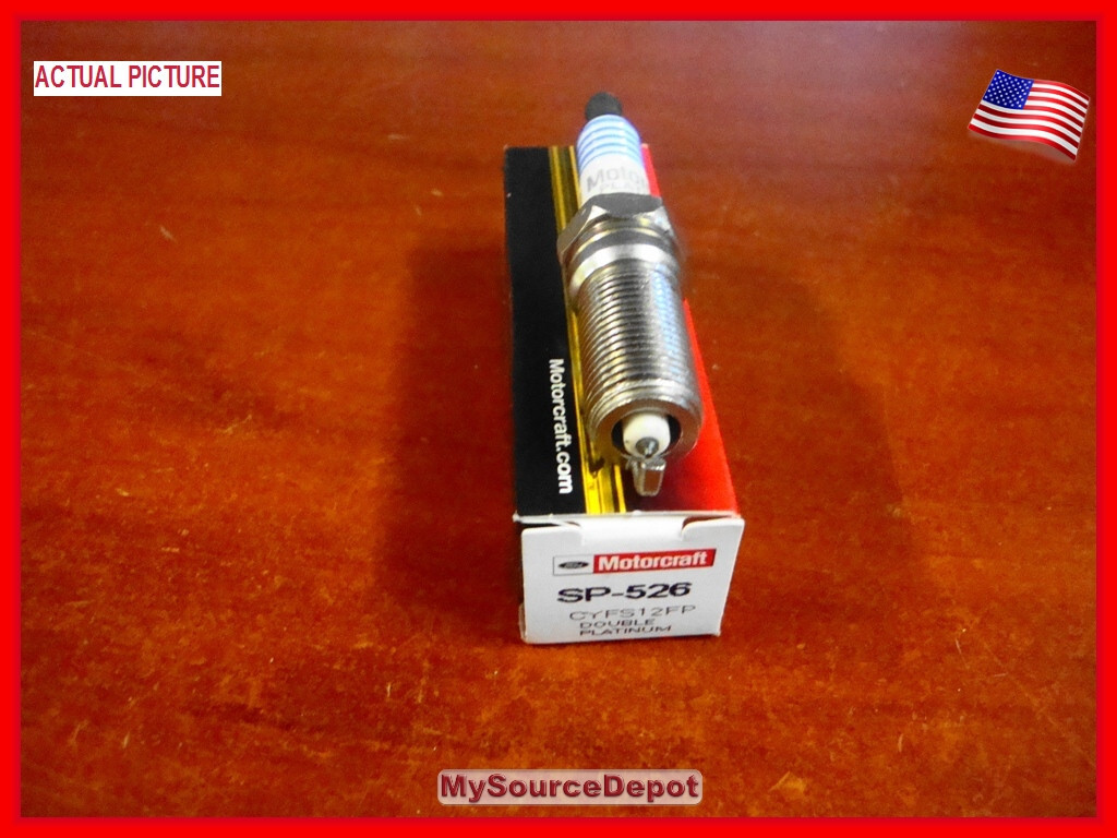 1-Pc, SP526 Spark Plugs CYFS12FP,Ford Motorcraft SP-526,DOUBLE PATINUM