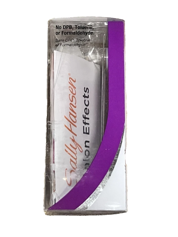 Tiras de esmalte de uñas reales con efectos de salón Sally Hansen 16 tiras - 130 violeta noche Foto 3 de 4