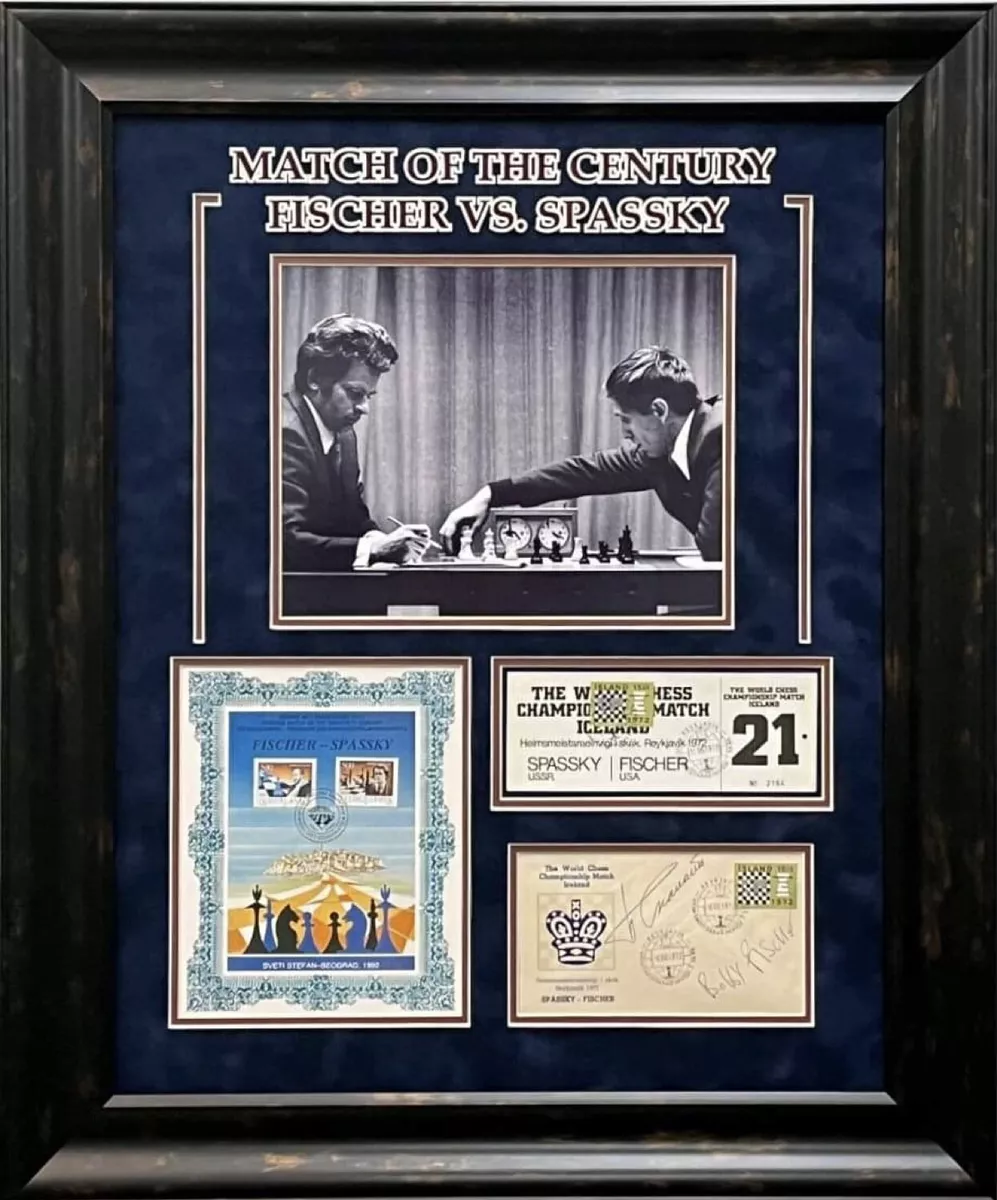 The Match of the Century: Boris Spassky and Bobby Fischer.