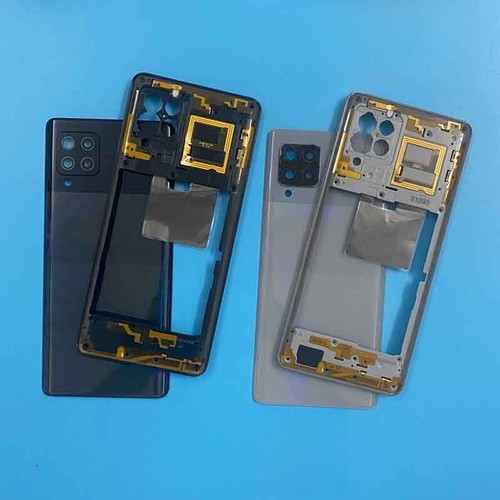 Do Samsung Galaxy A42 5G A426 Obudowa Środkowa rama Ramka + tylne drzwi Fabrycznie nowa - Zdjęcie 11 z 16