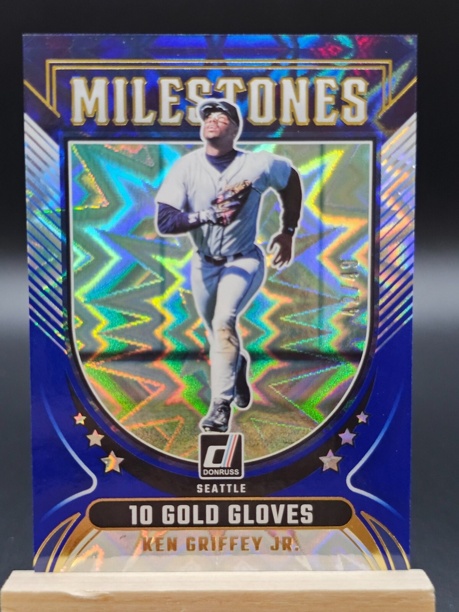 2024 Donruss Baseball Ken Griffey BLUE XPLOSION Milestones 42/49 #15