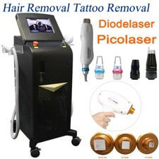 2 in1 Painless Hair Removal Skin Rejuvenation Pico Laser Tattoo Removal Machine