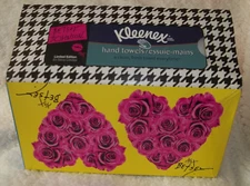 Kleenex and Betsey Johnson Hand Towels. Limited Edition.
