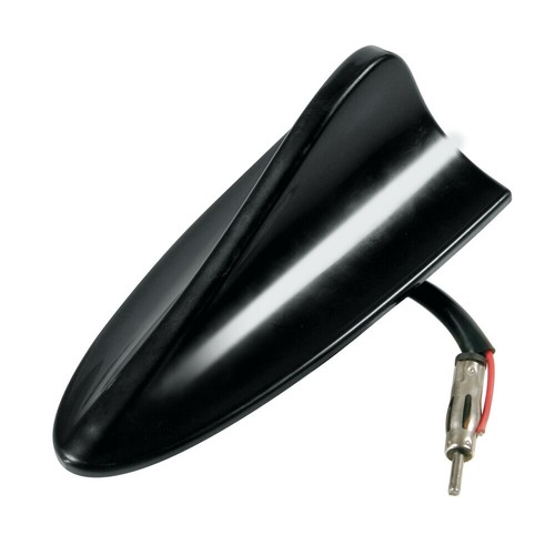 Antenne Voiture FM Sport Aileron Requin - Remplacement Pour Toit - Compatible VW, Audi, Seat, Skoda - Noir