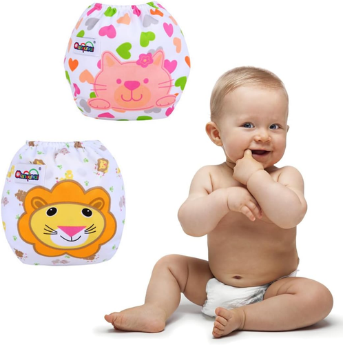 Adorable Reusable Baby Swimming Trunks Girls Swimming Nappy for ...