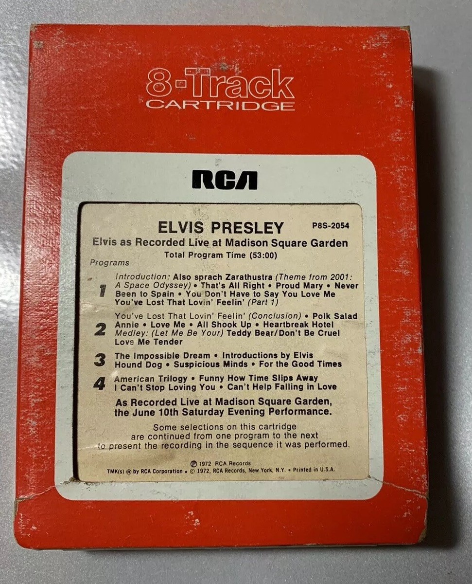 Elvis Presley Madison Square Garden UK英盤 Elvis – Elvis As Recorded At Madison Square Garden – Vinyl