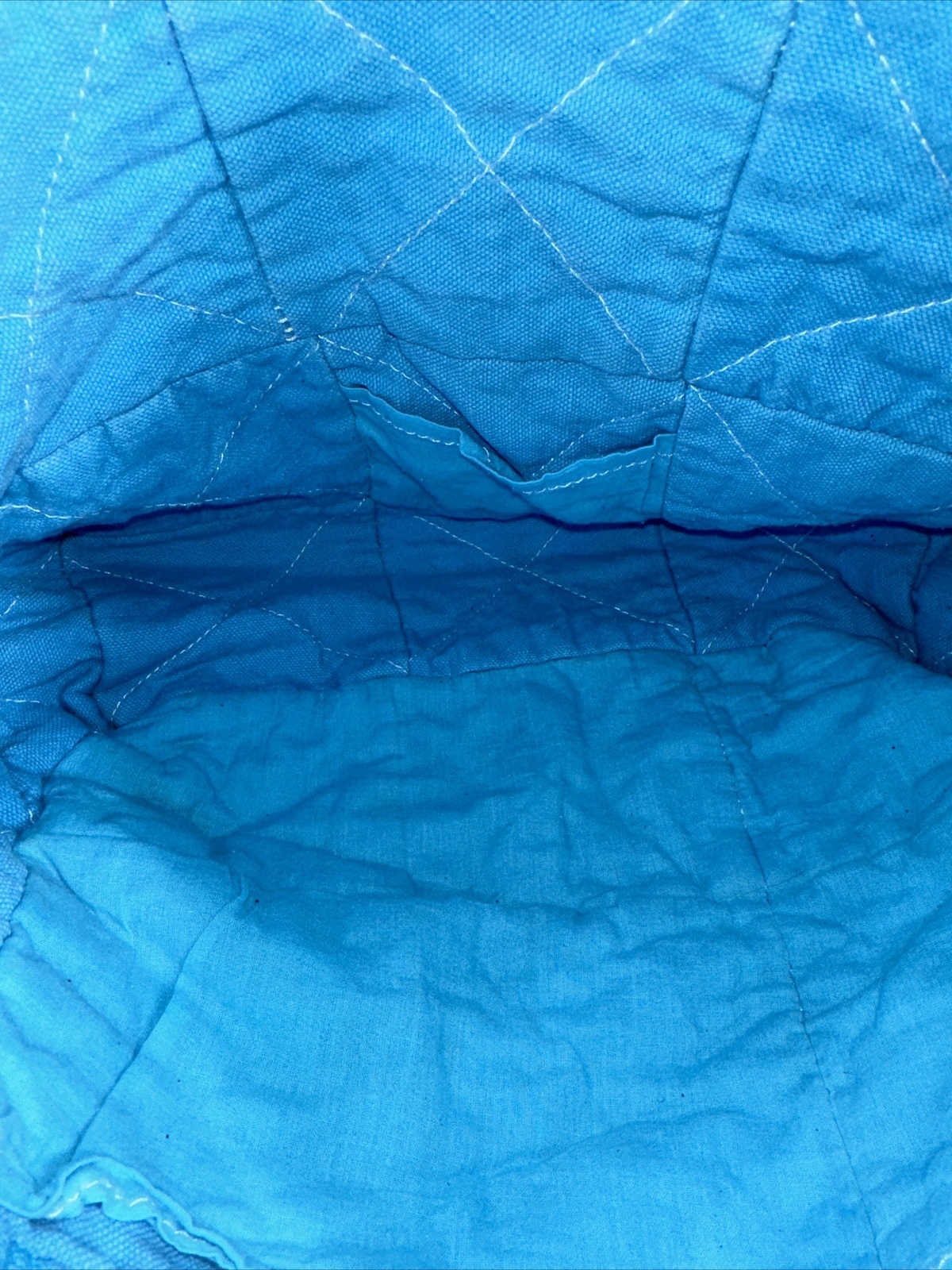 Multicolor Patchwork Quilted Shoulder Bag Peace S… - image 12