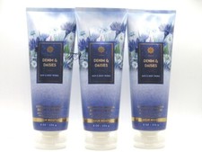 BATH BODY WORKS DENIM DAISIES BODY CREAM 8 OZ LOT OF 3 PCS