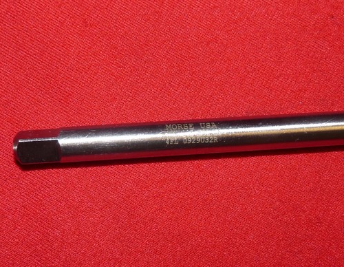 M10 x 1.5 D6 6" OAL Plug Pulley Hand Tap Morse MT6931826 RH HSS Metric 10MM 4FL - Picture 3 of 6