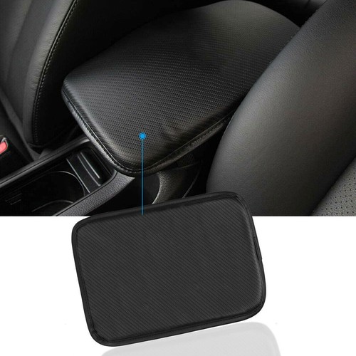 Car Interior Armrest Pad Center Console Cushion Mat Cover Protector PU Leather - Bild 8 von 13