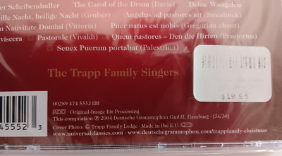 Christmas with the Trapp Family Singers by The Trapp Family (CD