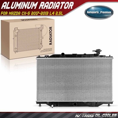 Radiator with Transmission Oil Cooler for Mazda CX-5 2017-2023 L4 2.5L MA3010244