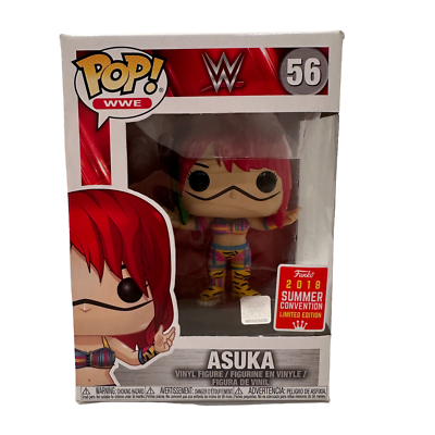 Funko Pop! WWE Asuka #56 SDCC 2018 Convention Exclusive Vinyl