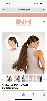 INH insert name here pony tail extensions Hi, I main image 3