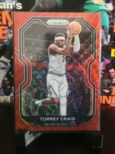 2020-21 PANINI PRIZM TORREY CRAIG RUBY RED WAVE