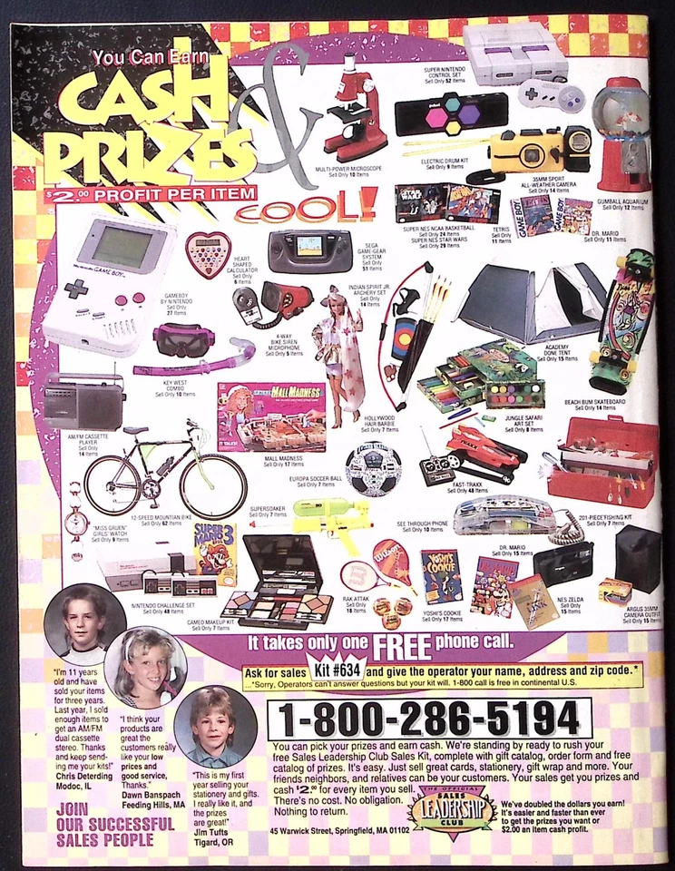 1994 JUNE BOY'S LIFE WORLD CUP ALEXI LALAS D-DAY SEYMOUR REIT ERNIE COLON Z1286 Foto 4 de 4