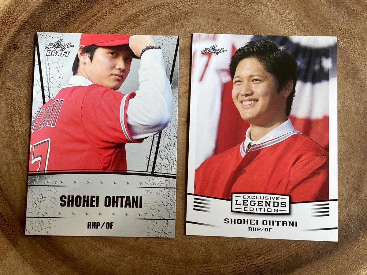 2018 Leaf Shohei Ohtani Lot of 2 RC Insert Cards - Mint | eBay 2018 Leaf Shohei Ohtani Lot of 2 RC Insert Cards - Mint | eBay