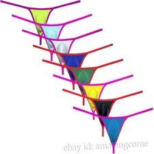 Men Matte Swimming Cloth G-string Underwear Male Bulge Pouch Tangas Bikini Thong