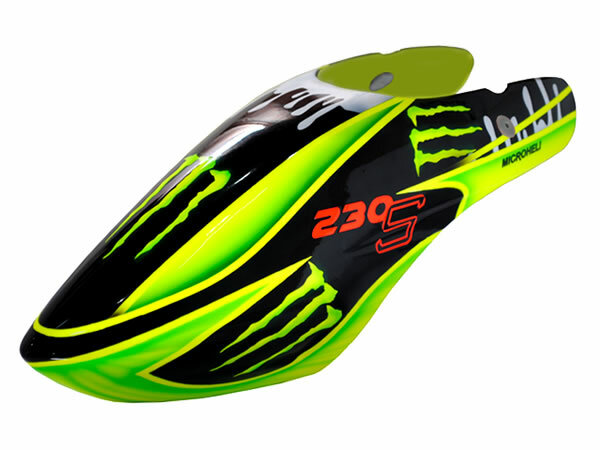 Fuselage Drapeau Américain Microheli Pour Blade 230S / V2 / Smart - Fibre De Verre Aérographié, Neuf