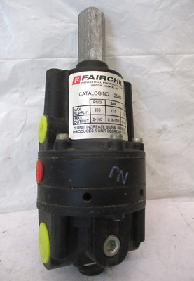 Fairchild 25463 250 PSIG 17 Bar 1700 kPa Max Supply 2-150 PSIG Max Out  A7243WVS