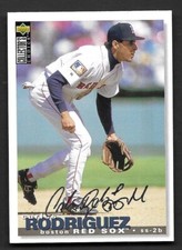 1995 Collector's Choice Silver Signature #407 Carlos Rodriguez Boston Red Sox