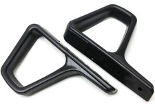 82-90 Camarofirebird Seat Belt Shoulder Guides Black Pair Ht20549669ht20549668