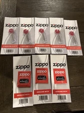 Genuine Zippo Lighter 5 Flint Value Packs (30 Flints) and 3 Wicks - All New