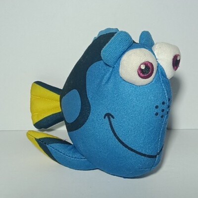 Disney Dory Plush 5'' Blue Tang Fish Finding Nemo Movie Stuffed Animal Toy