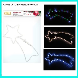 Stella Di Natale Per Esterno.Stella Cadente Cometa Grande Di Natale Per Esterno Luce 54led Addobbi Natalizi Ebay