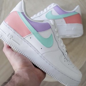 nike air force one pastel