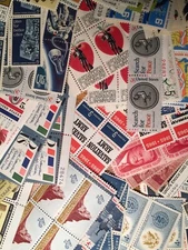 USA,VINTAGE,MID-CENTURY,MINT,UNUSED,LOT OF 40+ ALL DIFFERENT STAMPS, COLLECTION 