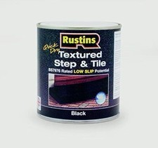 NEW TXSTBLW500 Textured Step Tile Black 500ml Quick Dry Textured Step UK Seller