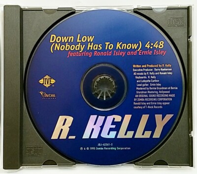 CD) R. Kelly ‎– Down Low (Nobody Has To Know), Promo, ,JDJ-42361-2