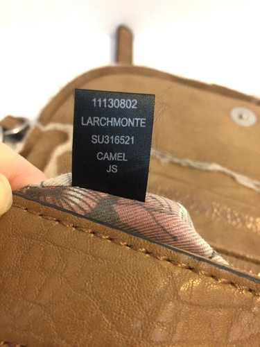 Guess LARCHMONTE Damenhandtasche verstellbarer Umhängetasche Camel - Bild 9 von 11