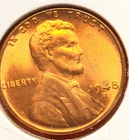 1948-D Lincoln Wheat Cent Penny GEM RED BU From an Original Bank Roll