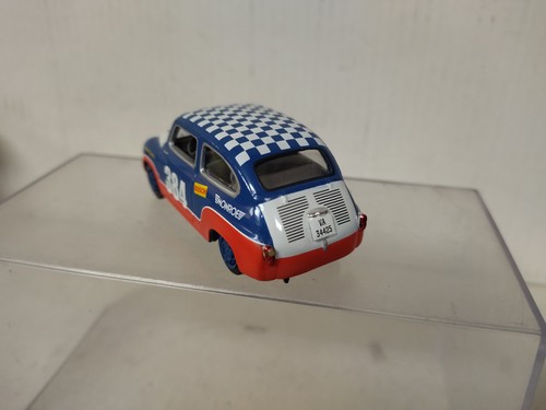 SEAT 600 D 1966 TURISMO COMPETICION n384 1:43 SALVAT SOLIDO NO BOX - Imagen 4 de 5