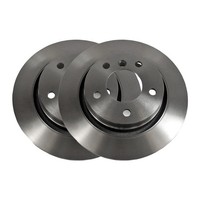 Bremsscheiben Satz Hinten BelÜFtet FÜR BMW 3ER E46 Limo Touring Coupe Vaico