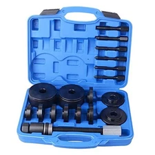 19pcs Front Wheel Drive Bearing Removal Installation Service Tool Kit FWD Blue