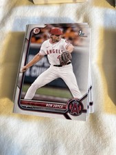 2022 Bowman Draft (32) Cards #BD-109 Ben Joyce (ANGELS) 1st Bowman