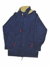 Vintage Eddie Bauer Gore-Tex Parka Jacket Men s Size Small, Packable Hood, Navy