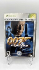 007 NightFire (Microsoft Xbox, 2002) Platinum Hits CIB James Bond
