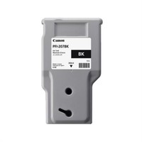 Canon PFI-207 Bk Tinte Schwarz 300Ml Ipf680/685 Ipf780