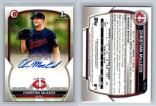 2023 Bowman #PPA-CMD Christian MacLeod Prospect Autographs