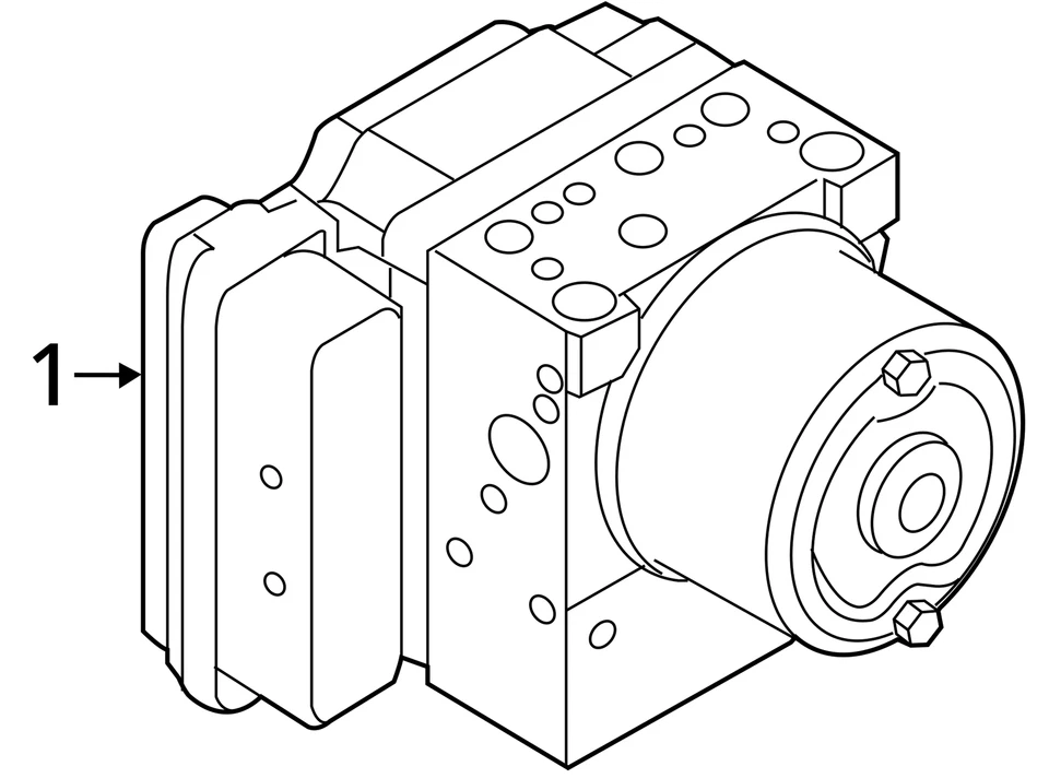 Módulo de controle de bomba 2011-2013 Hyundai Elantra Abs BDQPB - Imagem 4 de 4