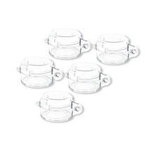 TRADESAFE Emergency Stop Button Cover Lockout - Round Transpare... Fast USA SHIP