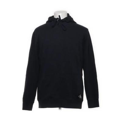 Calvin Klein Jeans, Kapuzenpullover, Größe: L, Blau, Baumwolle/Elasthan #OYw