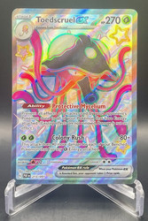 Toedscruel ex 213/091 Shiny Ultra Rare Paldean Fates